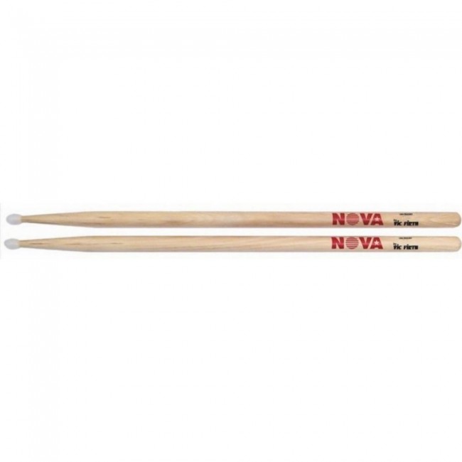 VIC FIRTH NOVA N5BN | Palillos para Batería de Punta de Nylon