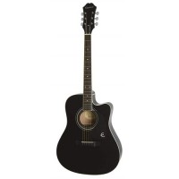 EPIPHONE EEFTEBCH1 | Guitarra Acustica Songmaker Deluxe FT-100 CE Ebony