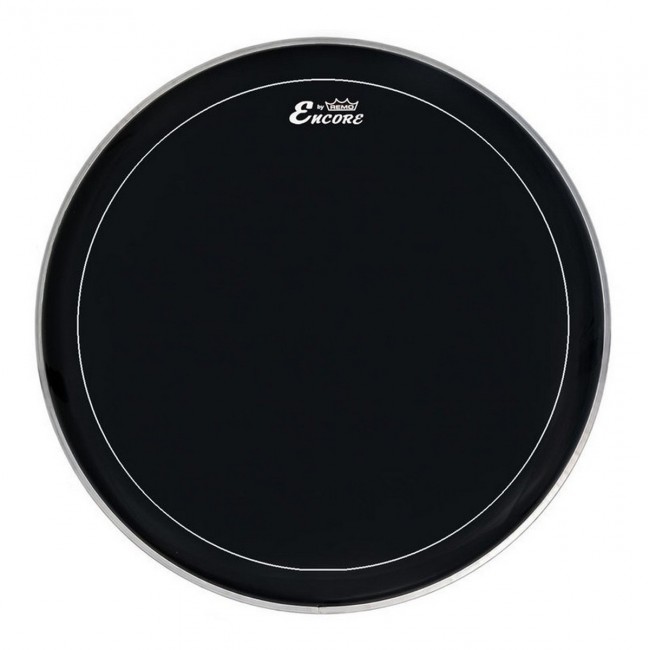 ENCORE EN-0015-PS | Parche para Batería Pinstripe Ebony de 15"