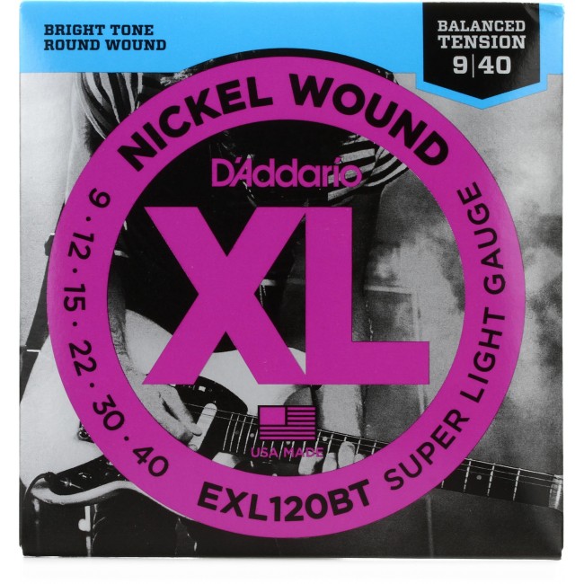 DADDARIO  EXL120BT |  cuerdas de guitarra eléctrica XL Nickel Wound 