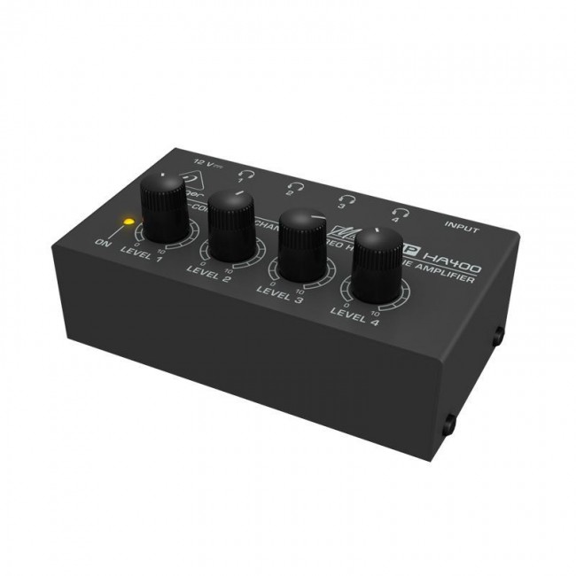 Behringer HA400 | Amplificador de Audífonos de 4 Canales