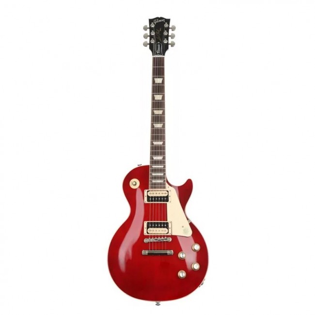 GIBSON LPCS00TRNH1 | Guitarra Eléctrica Les Paul Classic Translucent Cherry 