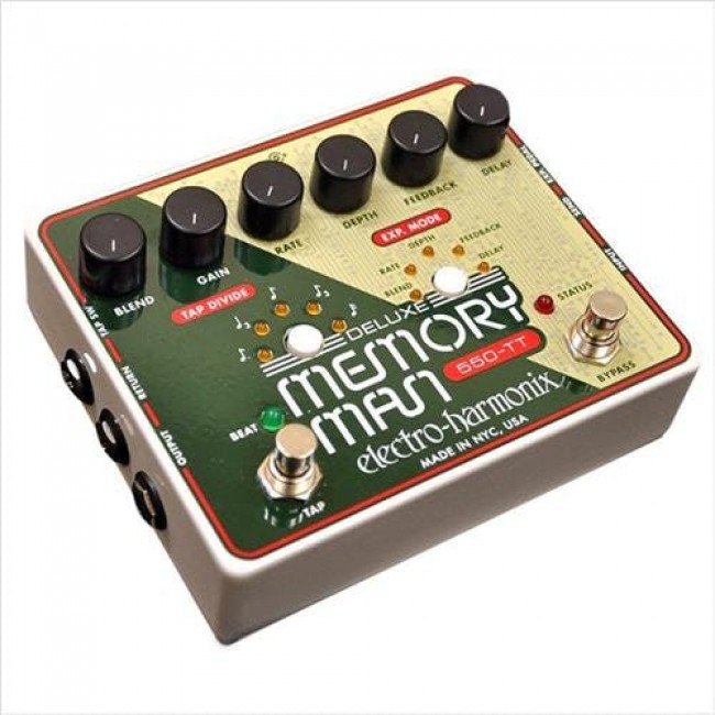 ELECTRO HARMONIX MT550 | Pedal De Efecto Delay Con Tap Deluxe Memory