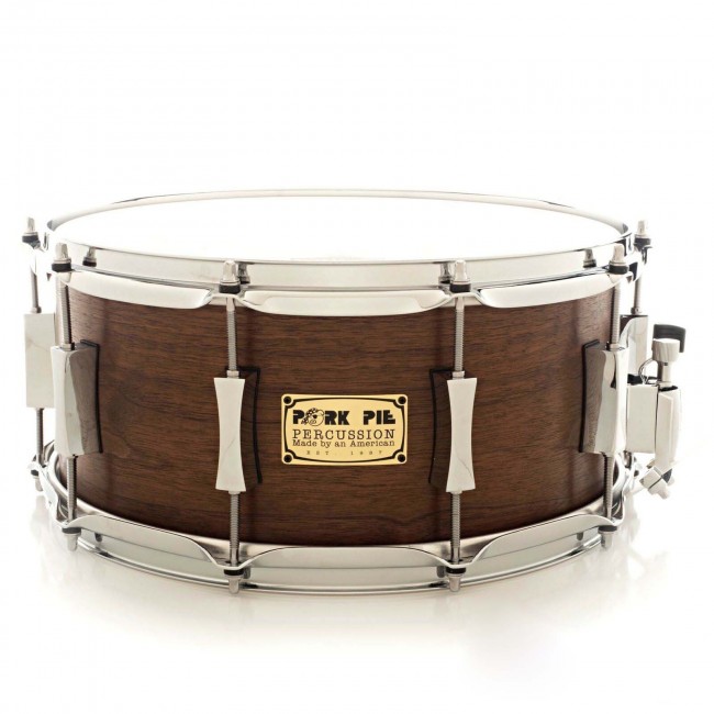 PORK PIE PP7X14MSWE |  Redoblante de 7x14 Pulgadas maple shell wavy ebony