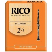 RICO RCA1025 | Caña para clarinete de 2,5 pulgadas x 10 unidades