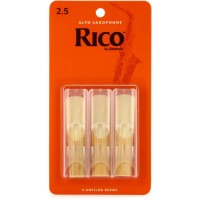 RICO  RJA0325 | Caña Saxo Alto 2.5'', pack 3