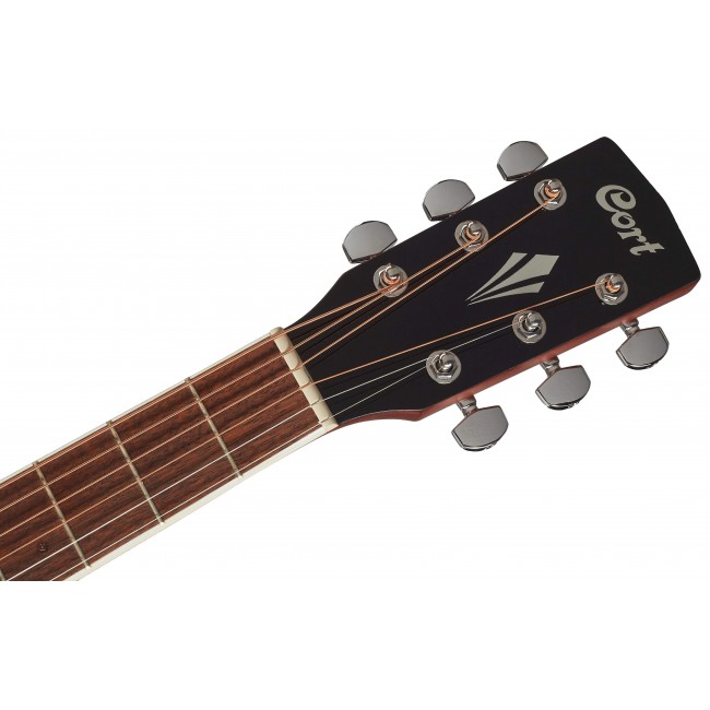 CORT GA-QF-TBB | Guitarra Electroacústica Serie Grand Regal Trans Black Burst 