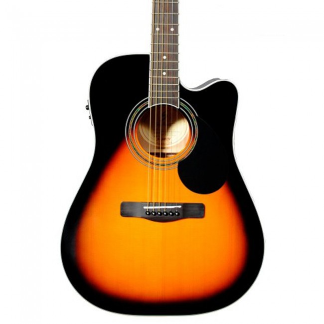 GREG BENNETT GD-100SCE-VS | Guitarra Electroacústica GD-100SCE Vintage Sunburst