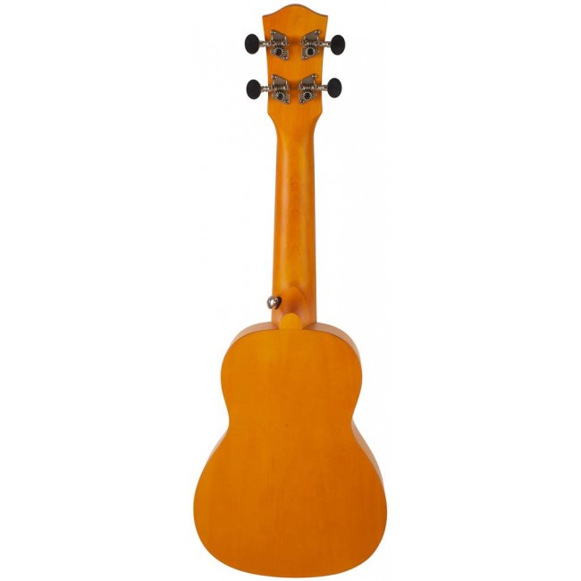 CASCHA HH-3964 | Ukelele Soprano Linden Yellow (Incluye funda y 3 uñetas)